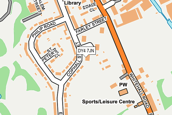 DY4 7JN map - OS OpenMap – Local (Ordnance Survey)