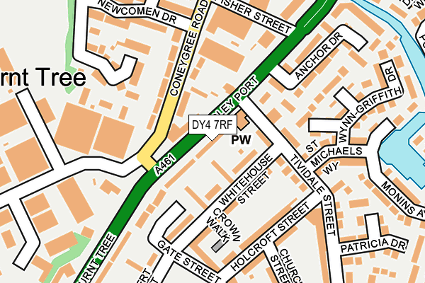 DY4 7RF map - OS OpenMap – Local (Ordnance Survey)