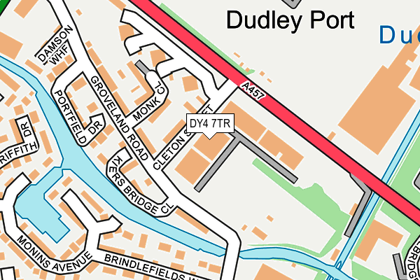 Map of DOM-UK LTD at local scale