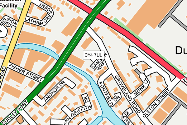 DY4 7UL map - OS OpenMap – Local (Ordnance Survey)