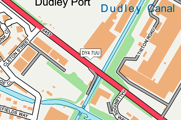 DY4 7UU map - OS OpenMap – Local (Ordnance Survey)