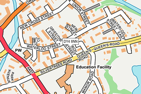 DY4 8NN map - OS OpenMap – Local (Ordnance Survey)