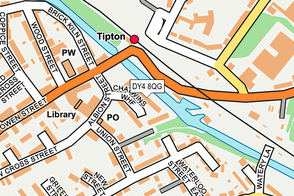 DY4 8QG map - OS OpenMap – Local (Ordnance Survey)