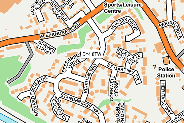 Map of SIX PATHS LTD at local scale