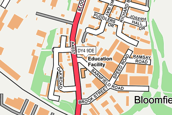 Map of BRYANT MAINTENANCE LIMITED at local scale