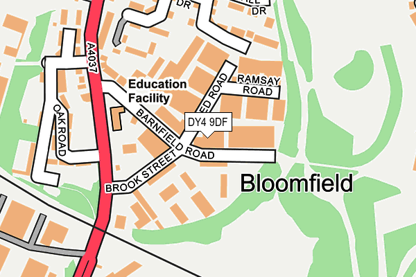 Map of ALPHA-ROWEN LIMITED at local scale