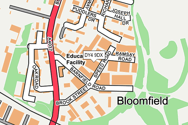 Map of BRICKJOINTS LTD at local scale
