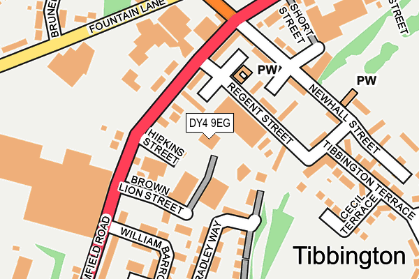 Map of TECHWORX LTD at local scale