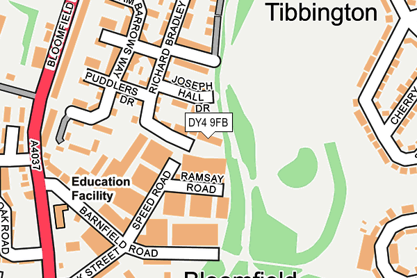 Map of CORDIAL CARE LIMITED at local scale