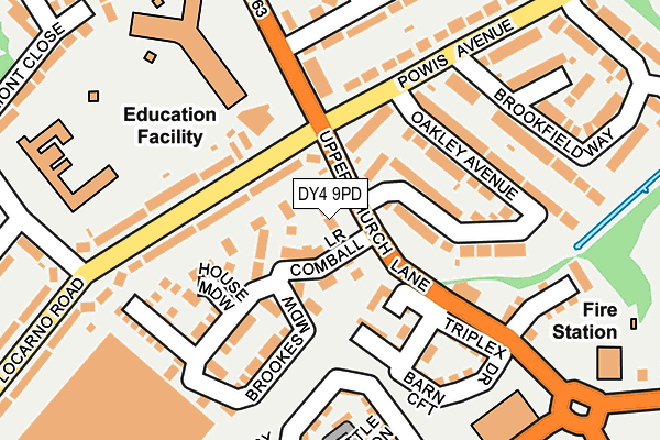 Map of BB STORAGE & DISTRIBUTION LTD at local scale