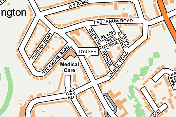 DY4 9RR map - OS OpenMap – Local (Ordnance Survey)