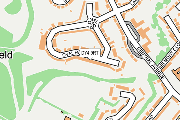 DY4 9RT map - OS OpenMap – Local (Ordnance Survey)