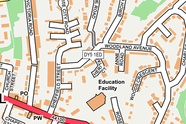 Map of COMPUTEK LIMITED at local scale