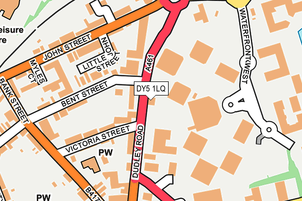 DY5 1LQ map - OS OpenMap – Local (Ordnance Survey)