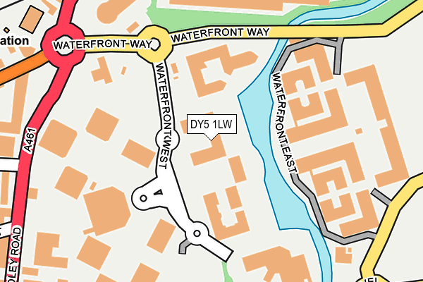 DY5 1LW map - OS OpenMap – Local (Ordnance Survey)