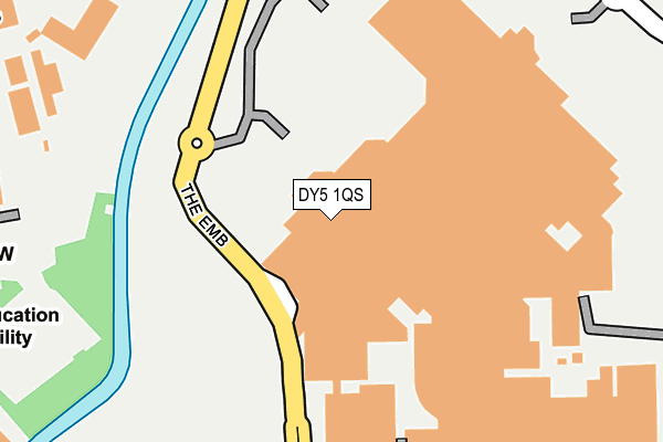 DY5 1QS map - OS OpenMap – Local (Ordnance Survey)