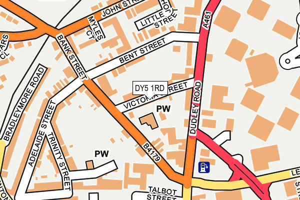DY5 1RD map - OS OpenMap – Local (Ordnance Survey)