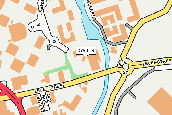 DY5 1UR map - OS OpenMap – Local (Ordnance Survey)