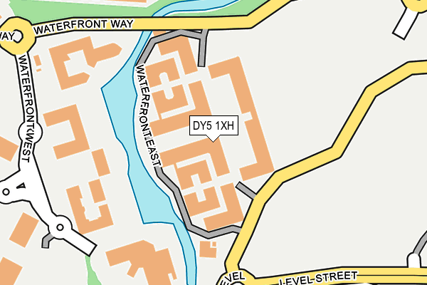 DY5 1XH map - OS OpenMap – Local (Ordnance Survey)