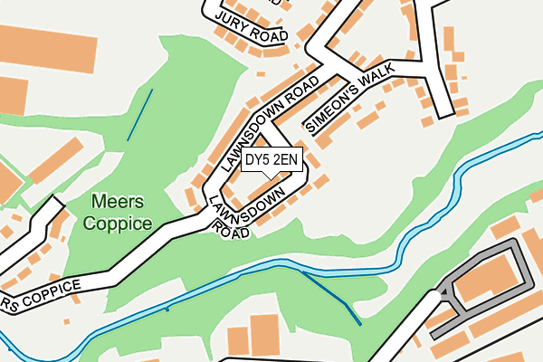 DY5 2EN map - OS OpenMap – Local (Ordnance Survey)