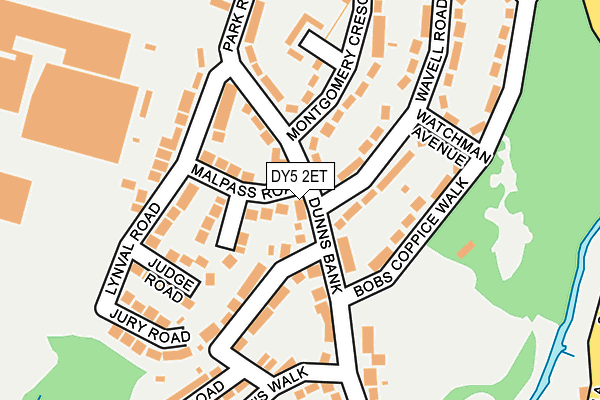 DY5 2ET map - OS OpenMap – Local (Ordnance Survey)