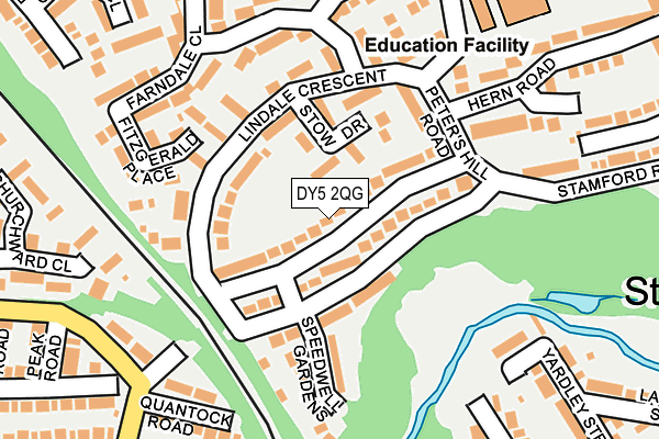 DY5 2QG map - OS OpenMap – Local (Ordnance Survey)