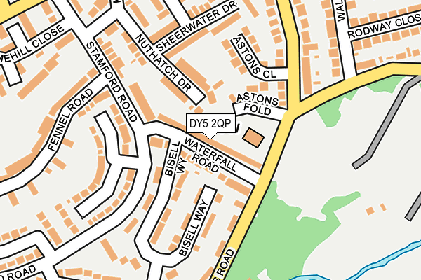 DY5 2QP map - OS OpenMap – Local (Ordnance Survey)