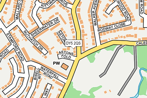 DY5 2QS map - OS OpenMap – Local (Ordnance Survey)