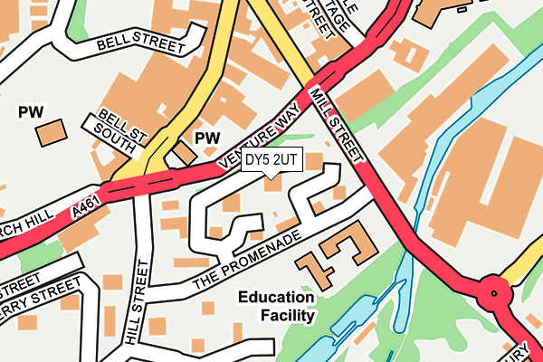 DY5 2UT map - OS OpenMap – Local (Ordnance Survey)