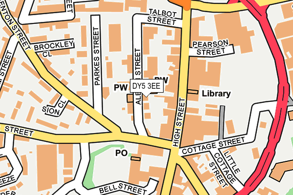 Map of PSI MARKETING LTD at local scale