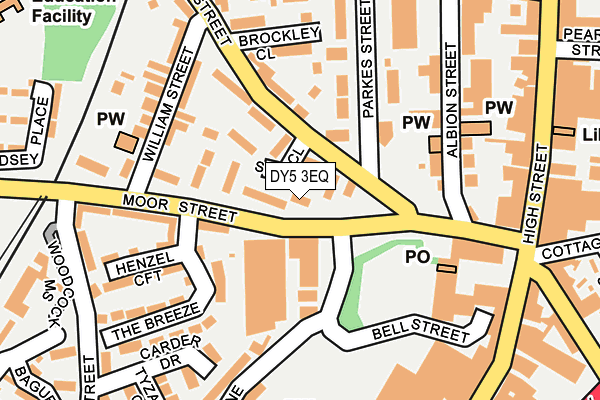DY5 3EQ map - OS OpenMap – Local (Ordnance Survey)