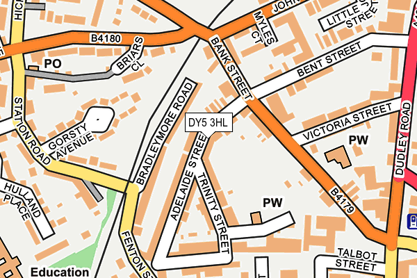 DY5 3HL map - OS OpenMap – Local (Ordnance Survey)