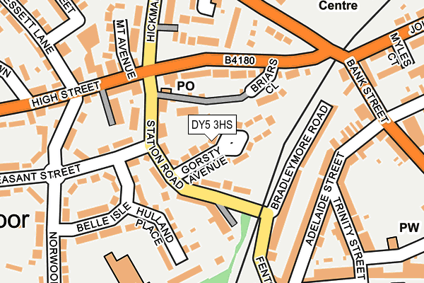 DY5 3HS map - OS OpenMap – Local (Ordnance Survey)