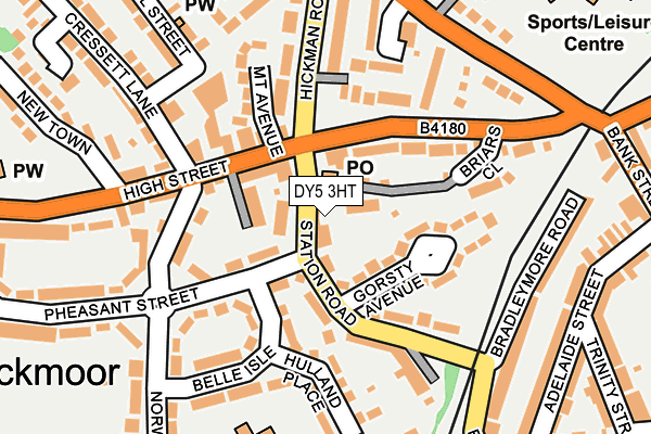 DY5 3HT map - OS OpenMap – Local (Ordnance Survey)