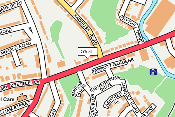 DY5 3LT map - OS OpenMap – Local (Ordnance Survey)