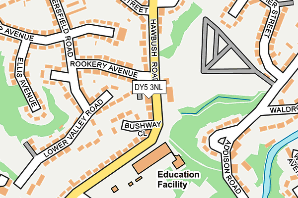 DY5 3NL map - OS OpenMap – Local (Ordnance Survey)