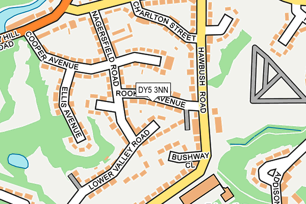 DY5 3NN map - OS OpenMap – Local (Ordnance Survey)