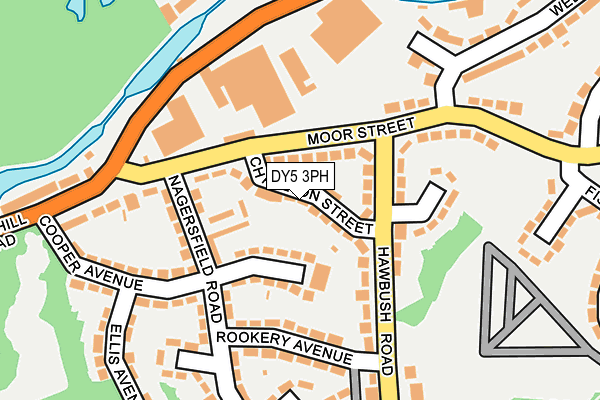 DY5 3PH map - OS OpenMap – Local (Ordnance Survey)