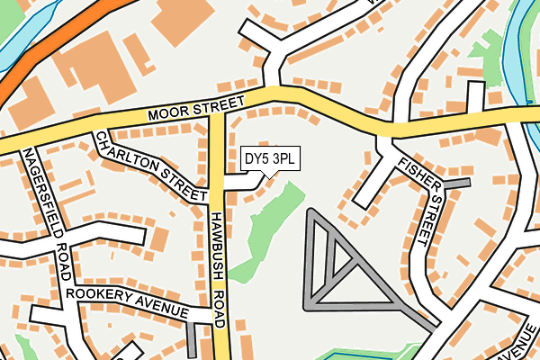 DY5 3PL map - OS OpenMap – Local (Ordnance Survey)