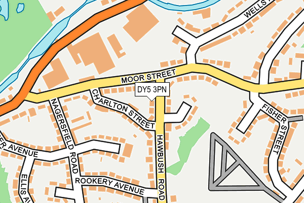DY5 3PN map - OS OpenMap – Local (Ordnance Survey)