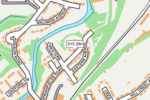 DY5 3RH map - OS OpenMap – Local (Ordnance Survey)