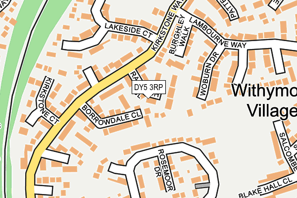 DY5 3RP map - OS OpenMap – Local (Ordnance Survey)