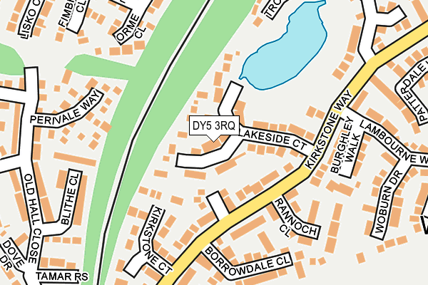 DY5 3RQ map - OS OpenMap – Local (Ordnance Survey)