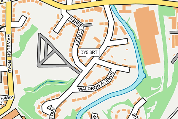 DY5 3RT map - OS OpenMap – Local (Ordnance Survey)