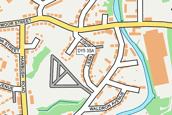 DY5 3SA map - OS OpenMap – Local (Ordnance Survey)