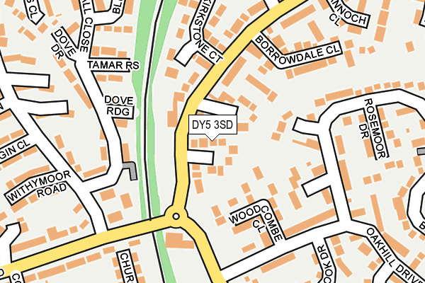 DY5 3SD map - OS OpenMap – Local (Ordnance Survey)