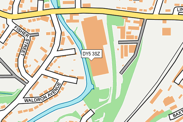 DY5 3SZ map - OS OpenMap – Local (Ordnance Survey)