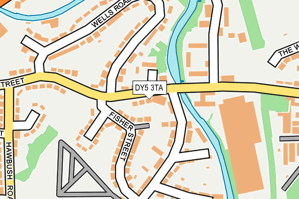 DY5 3TA map - OS OpenMap – Local (Ordnance Survey)