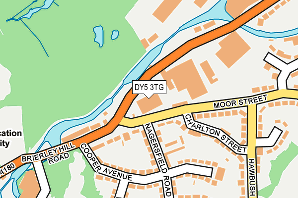 DY5 3TG map - OS OpenMap – Local (Ordnance Survey)