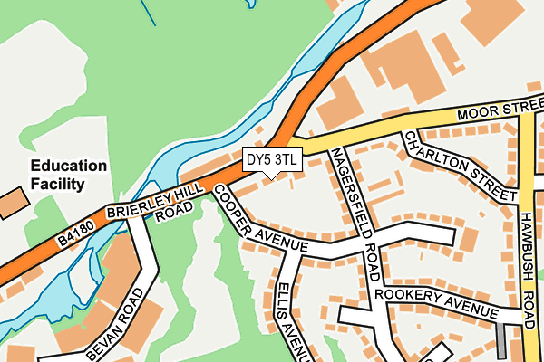 DY5 3TL map - OS OpenMap – Local (Ordnance Survey)